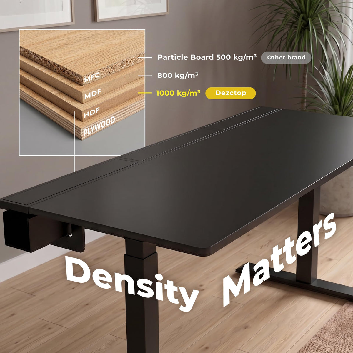 Dual-Motor Electric Standing Desk