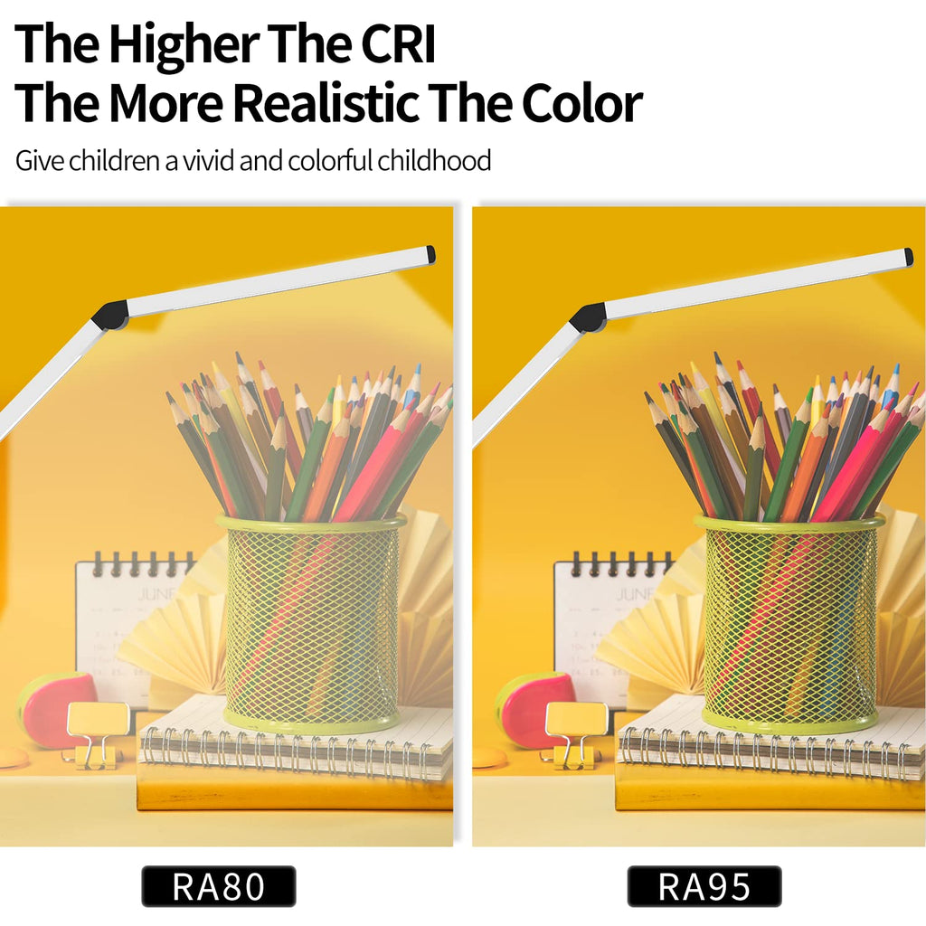 Dual-Source Clamp Desk Lamp
