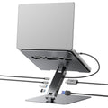 Laptop Stand with USB-C Dock