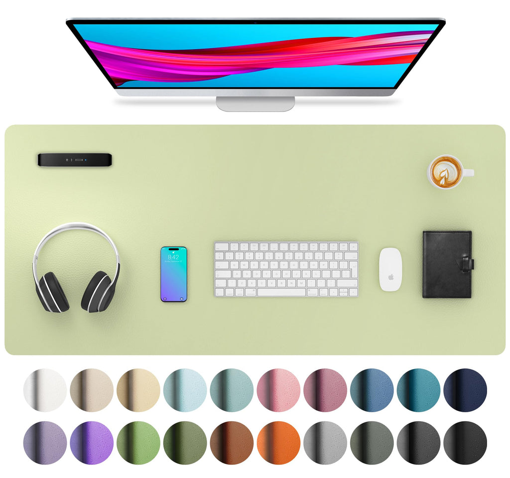 Non-Slip PU Leather Desk Mat