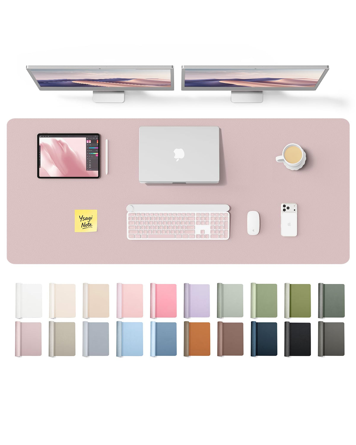 Waterproof PU Leather Desk Mat