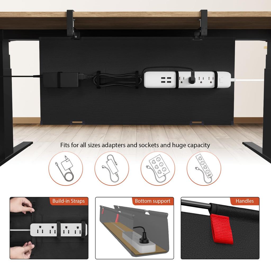 Under-Desk Cable Tray