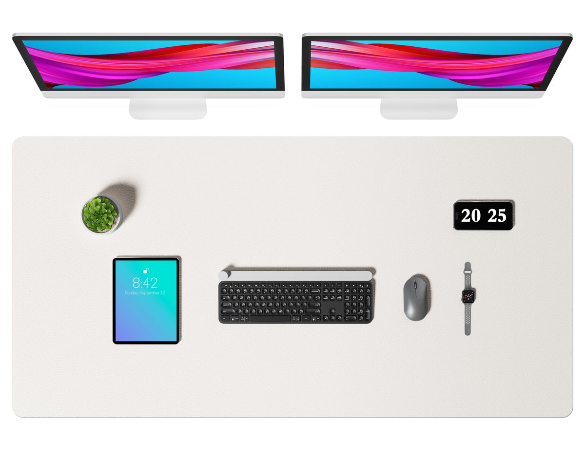 Non-Slip PU Leather Desk Mat