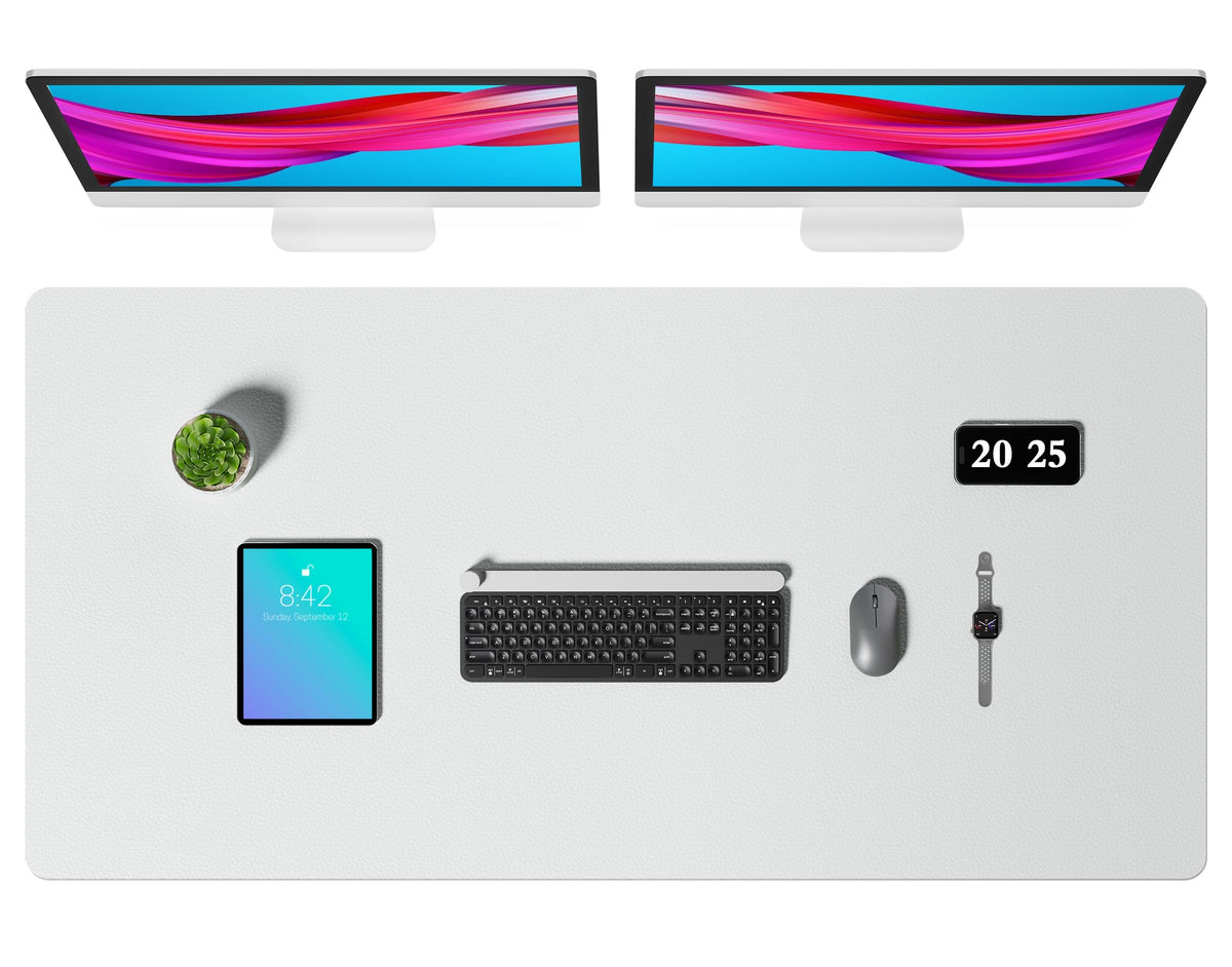 Non-Slip PU Leather Desk Mat