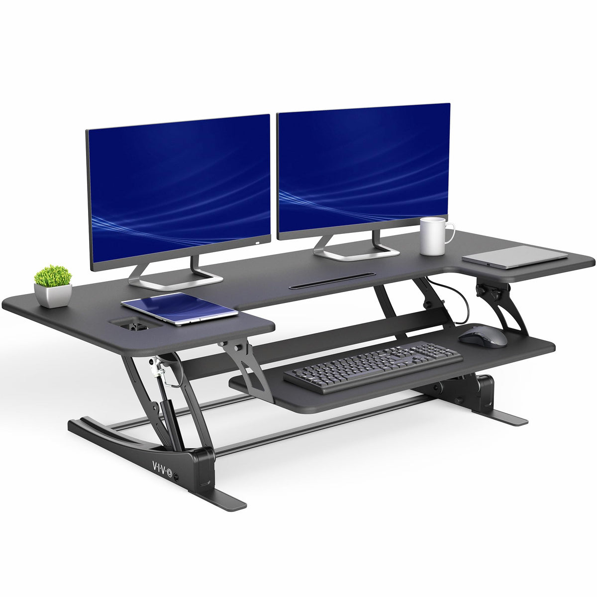 Pneumatic Standing Desk Converter