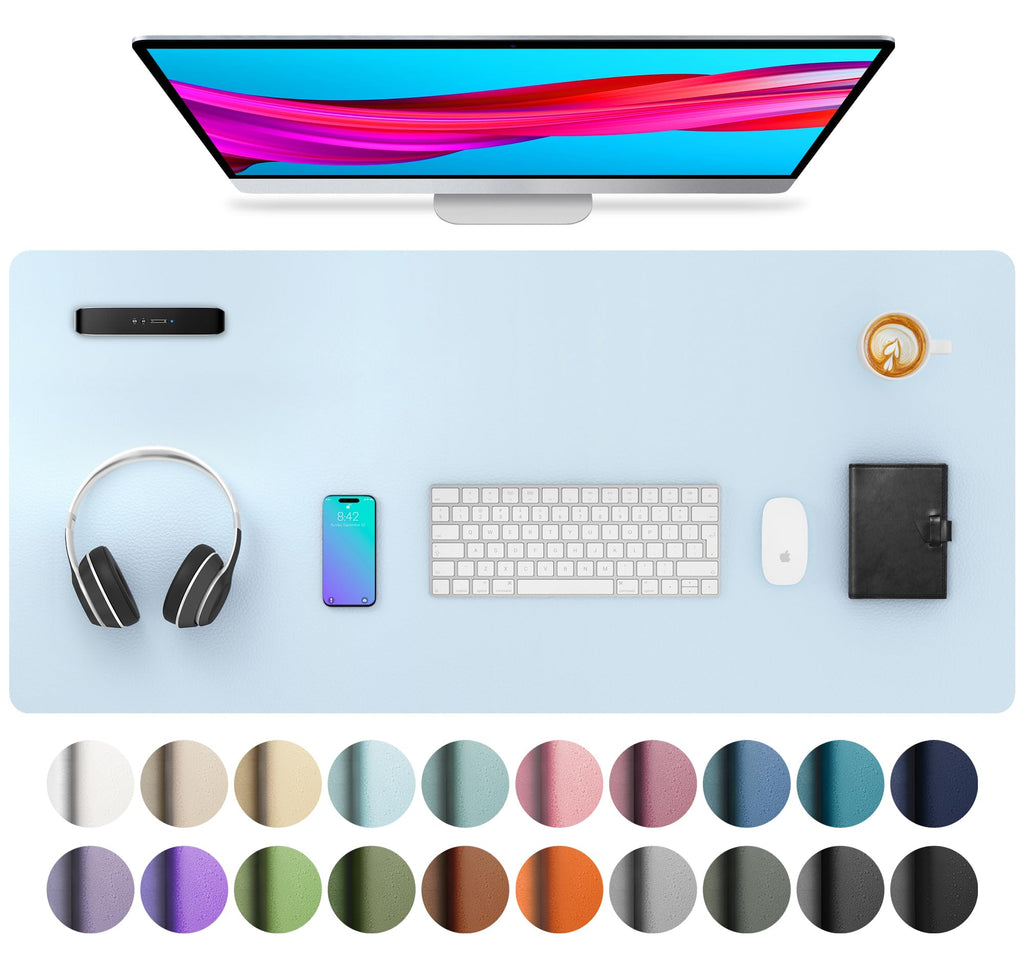 Non-Slip PU Leather Desk Mat