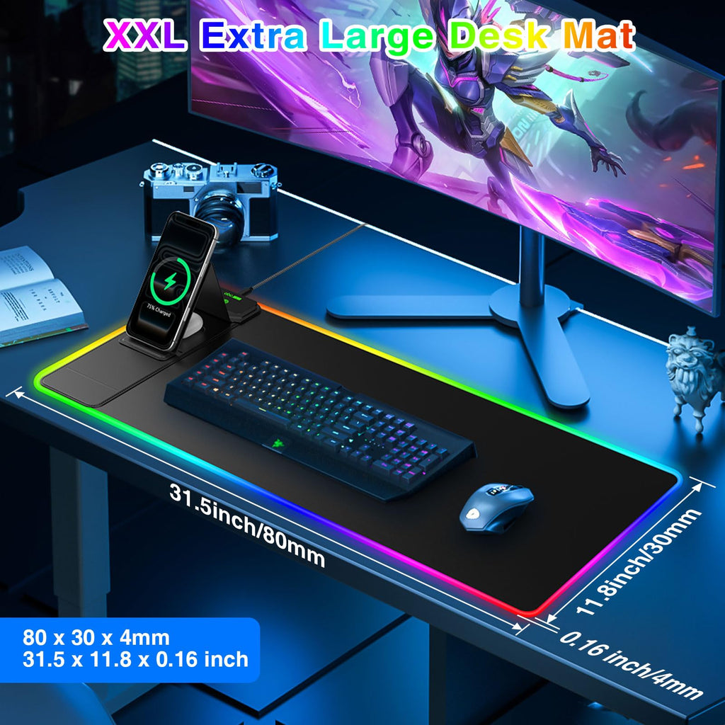 Wireless Charging Desk Mat