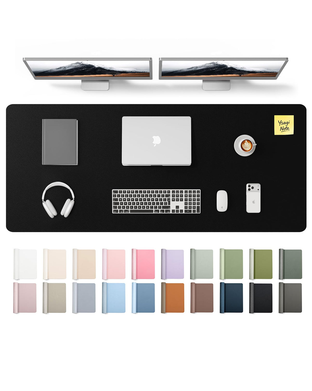 Waterproof PU Leather Desk Mat
