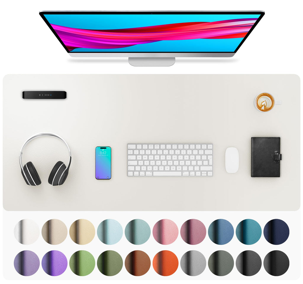 Non-Slip PU Leather Desk Mat