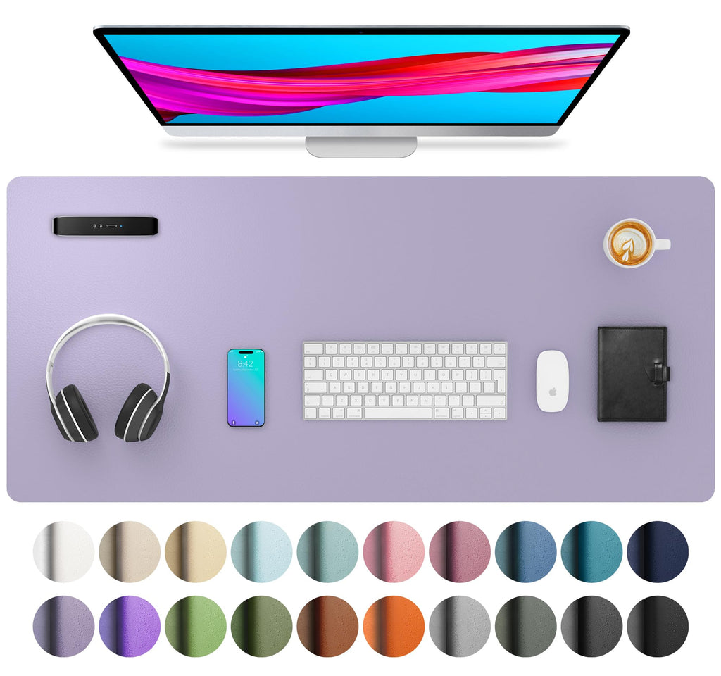 Non-Slip PU Leather Desk Mat