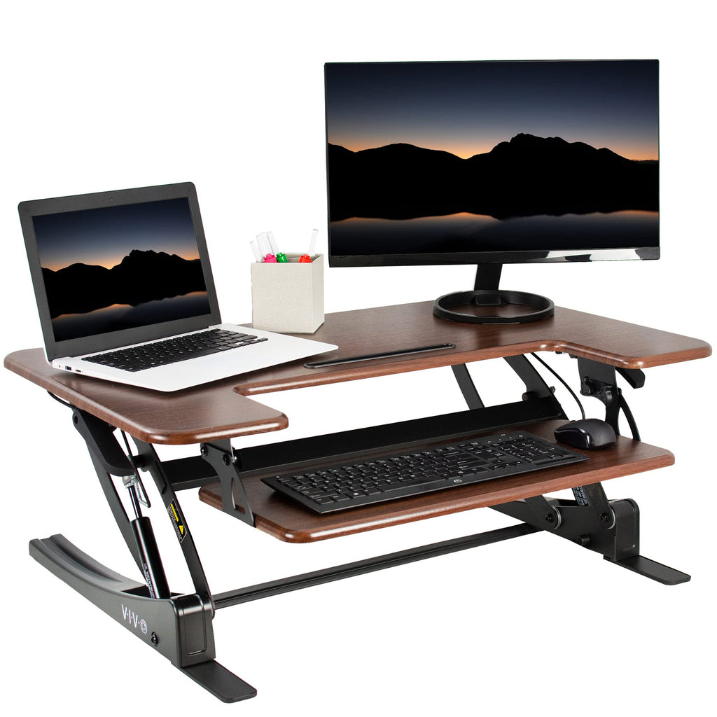 Pneumatic Standing Desk Converter