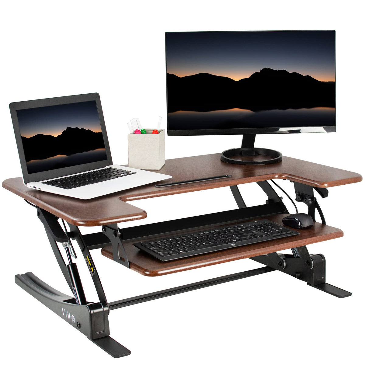 Pneumatic Standing Desk Converter
