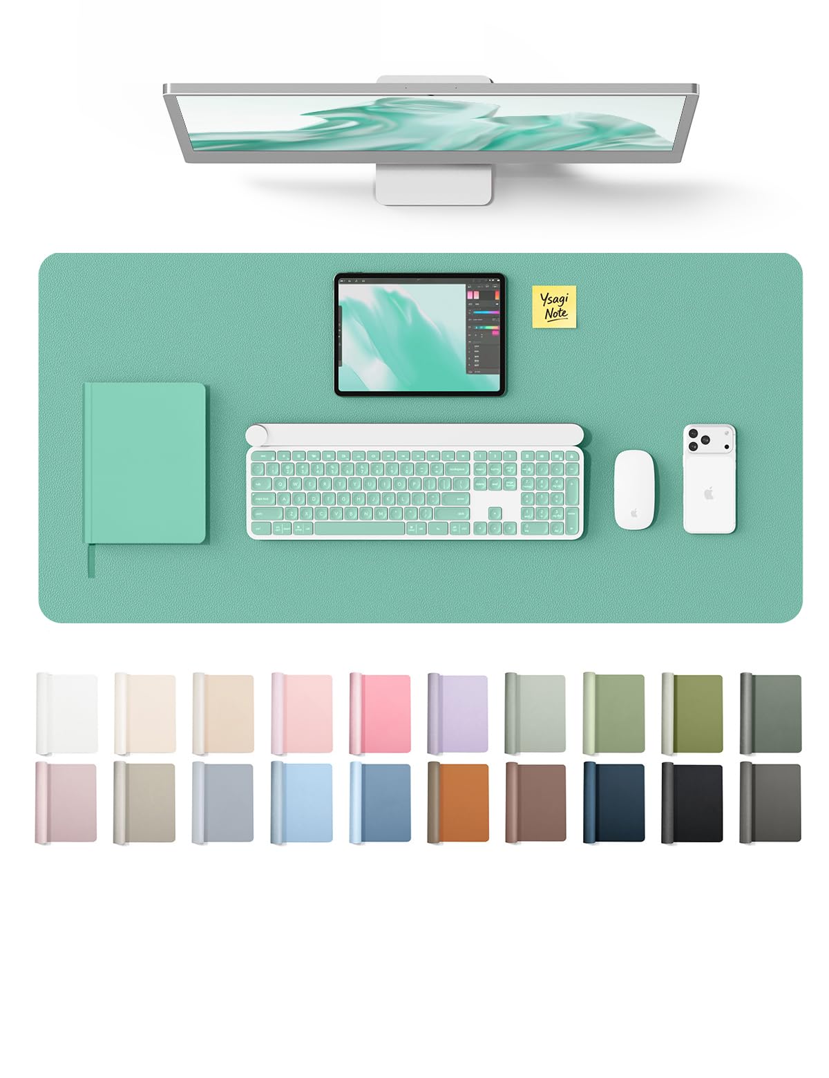 Waterproof PU Leather Desk Mat