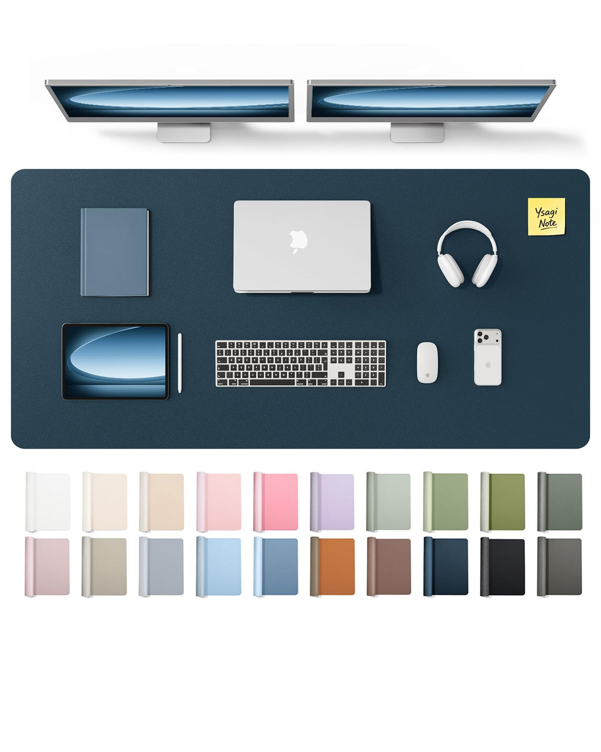 Waterproof PU Leather Desk Mat