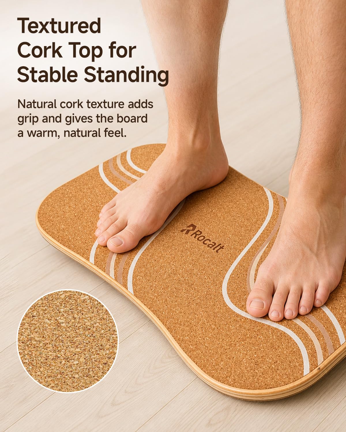 Cork Standing Balance Board