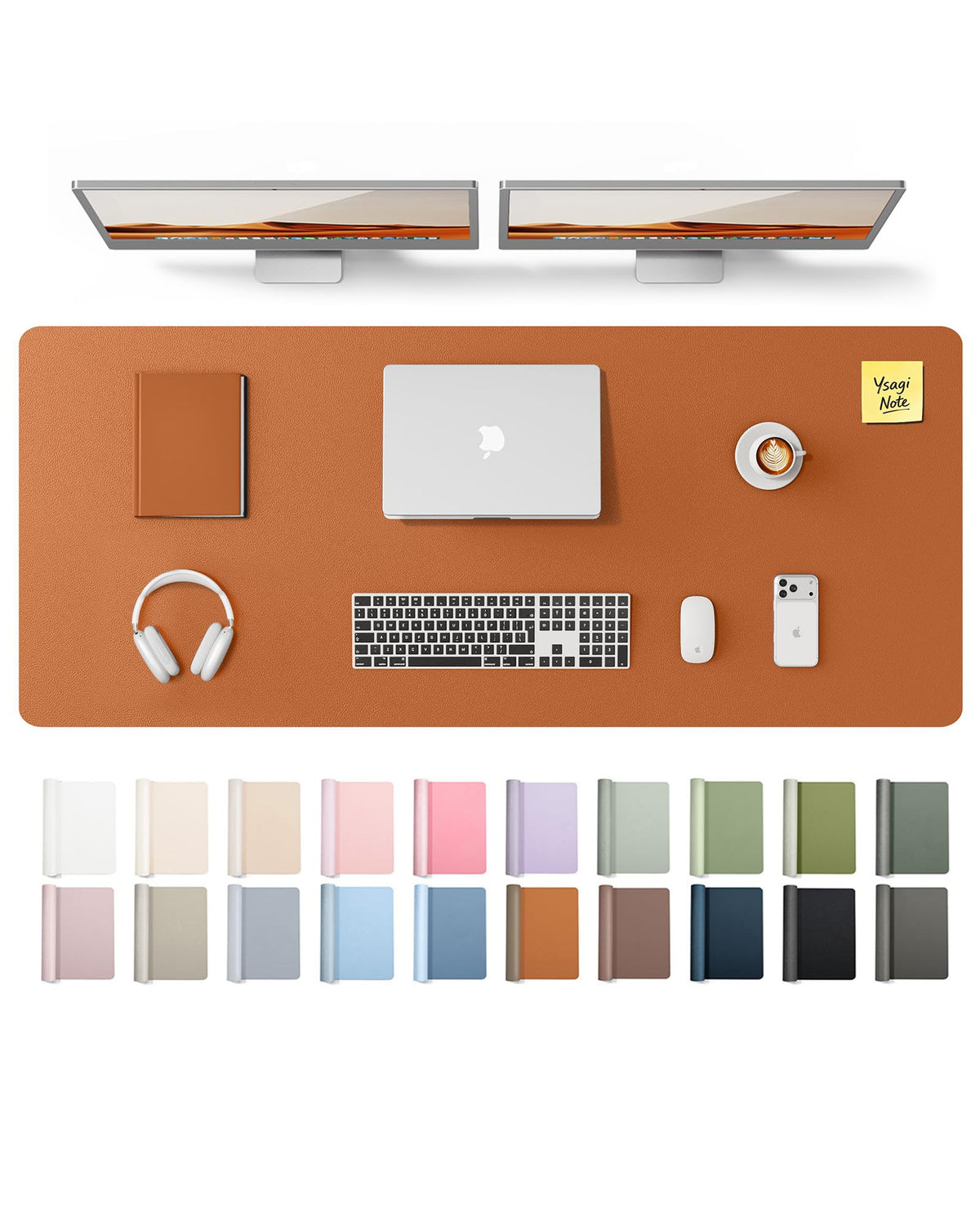 Waterproof PU Leather Desk Mat