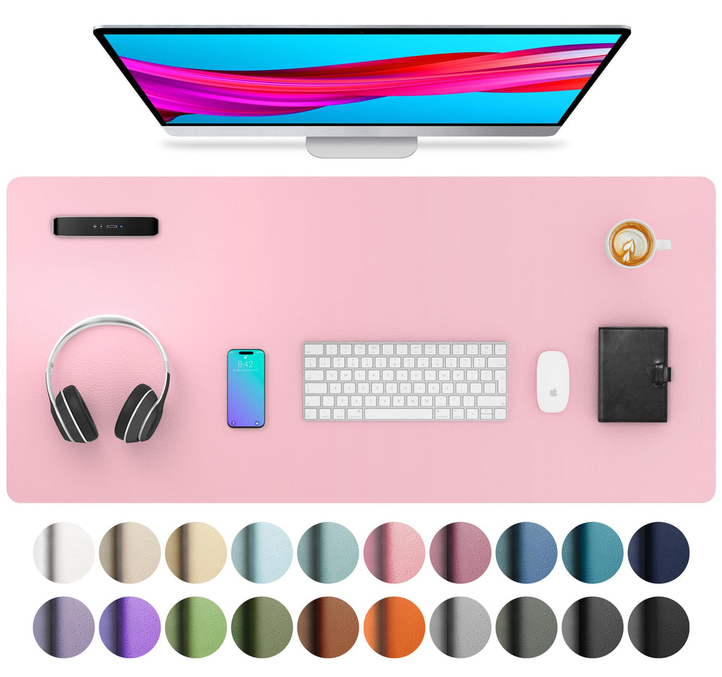 Non-Slip PU Leather Desk Mat