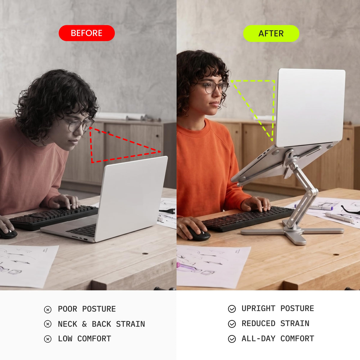 Adjustable Rotating Laptop Stand