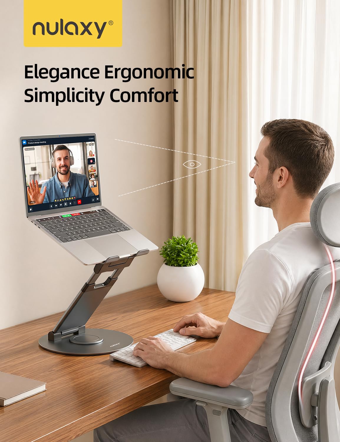 Tall Swivel Laptop Stand