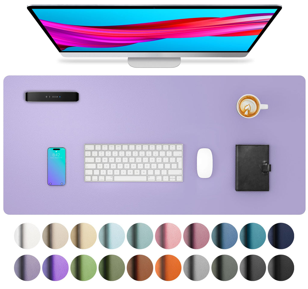 Non-Slip PU Leather Desk Mat