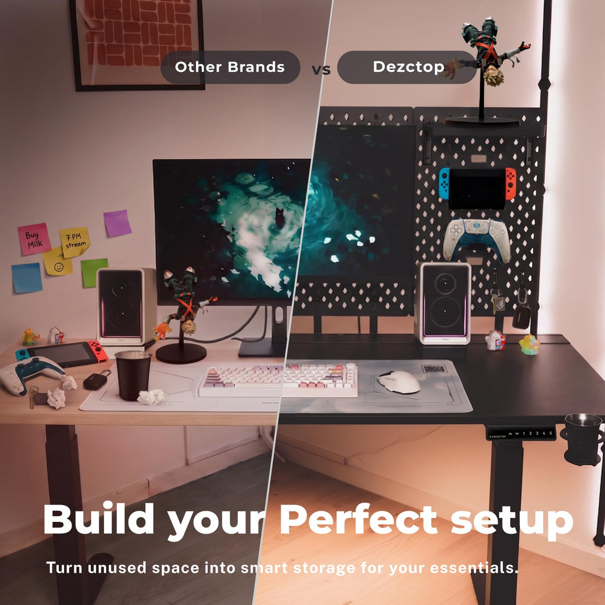 Dual-Motor Electric Standing Desk