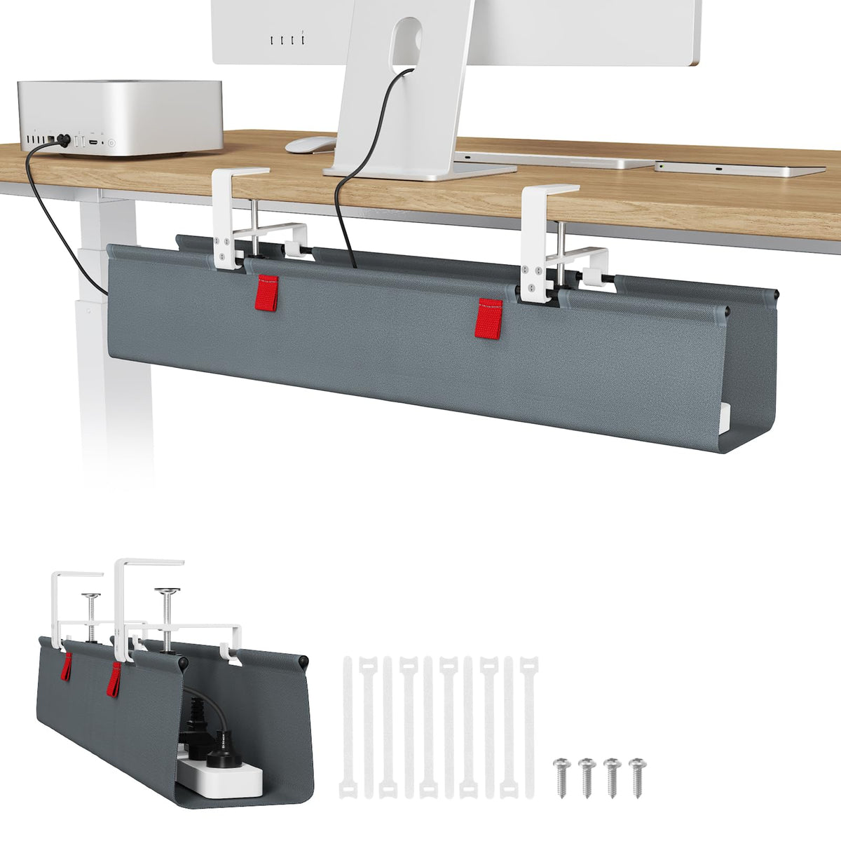 Under-Desk Cable Tray
