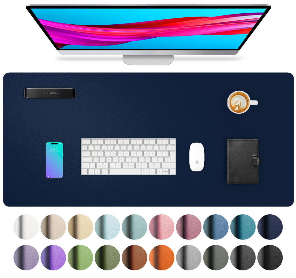 Non-Slip PU Leather Desk Mat