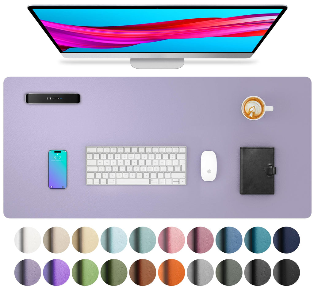 Non-Slip PU Leather Desk Mat