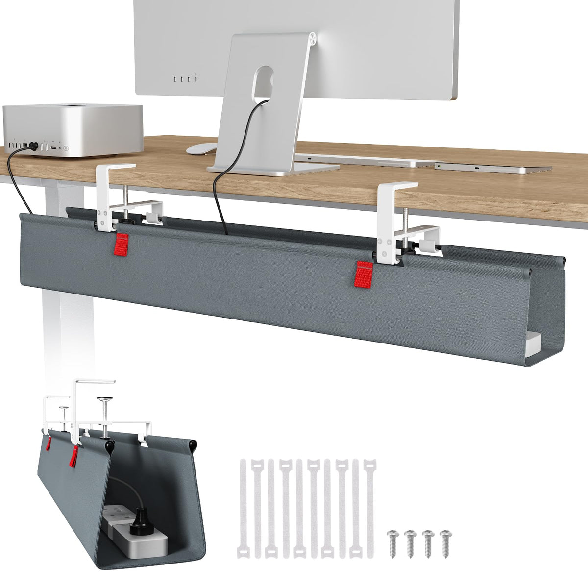 Under-Desk Cable Tray