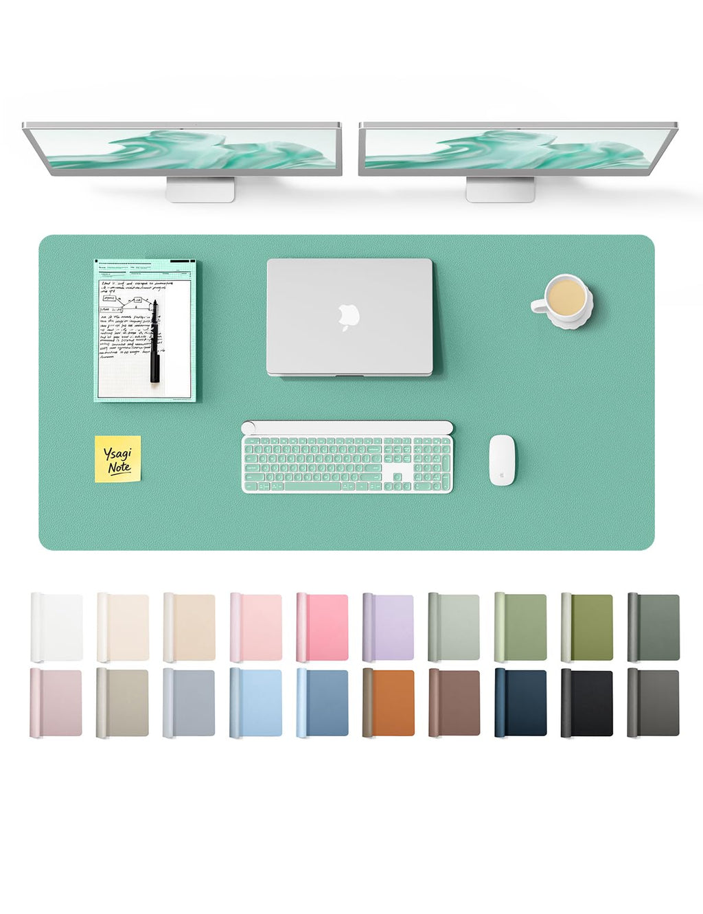 Waterproof PU Leather Desk Mat