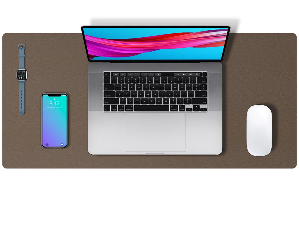 Non-Slip PU Leather Desk Mat