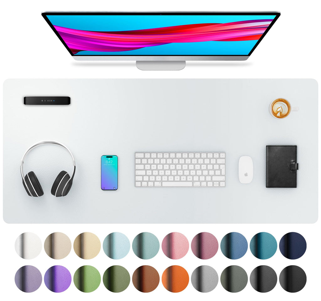 Non-Slip PU Leather Desk Mat
