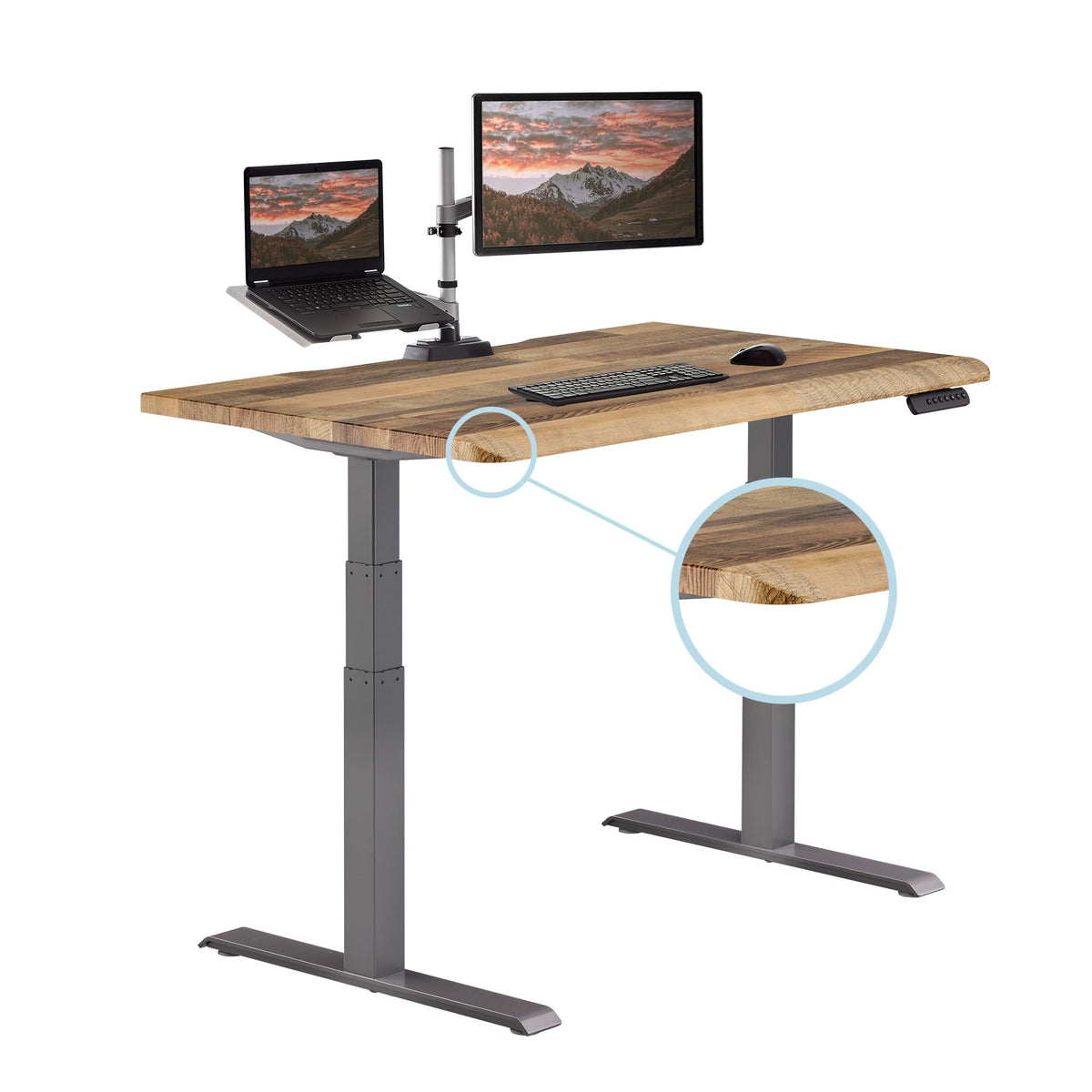 Comfort-Edge Adjustable Desk