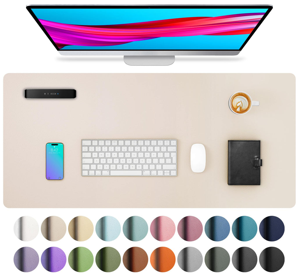 Non-Slip PU Leather Desk Mat