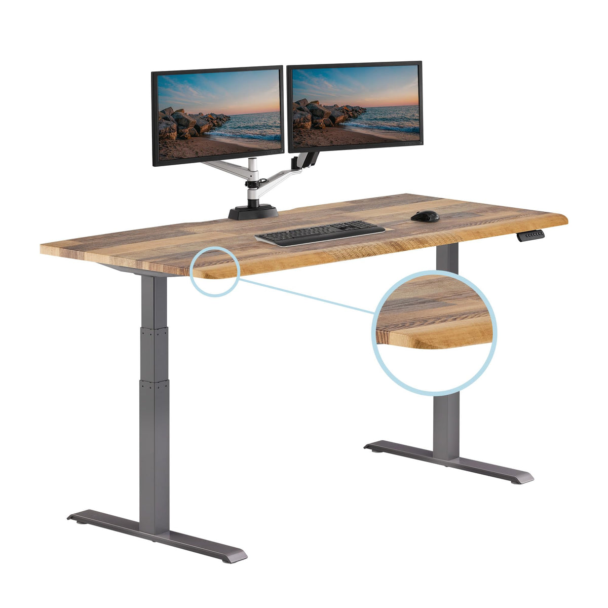 Comfort-Edge Adjustable Desk