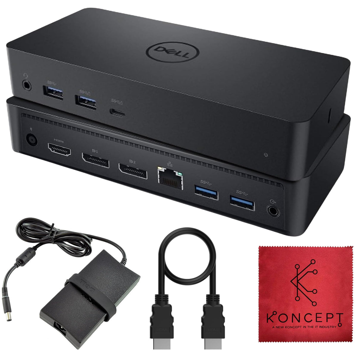 Universal USB-C Dual Monitor Dock