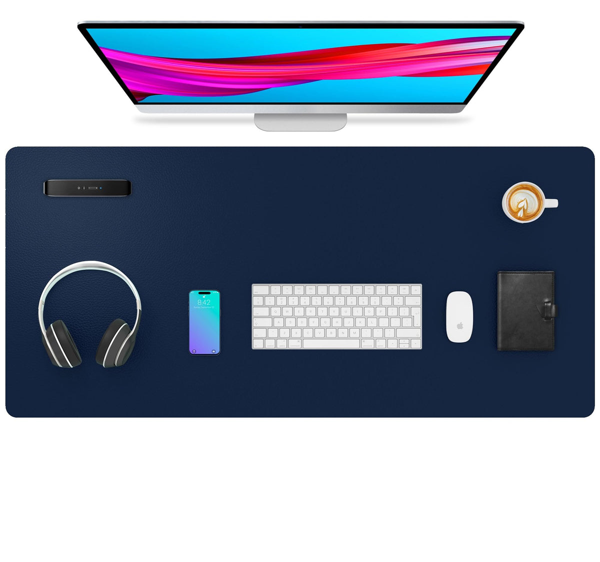 Non-Slip PU Leather Desk Mat
