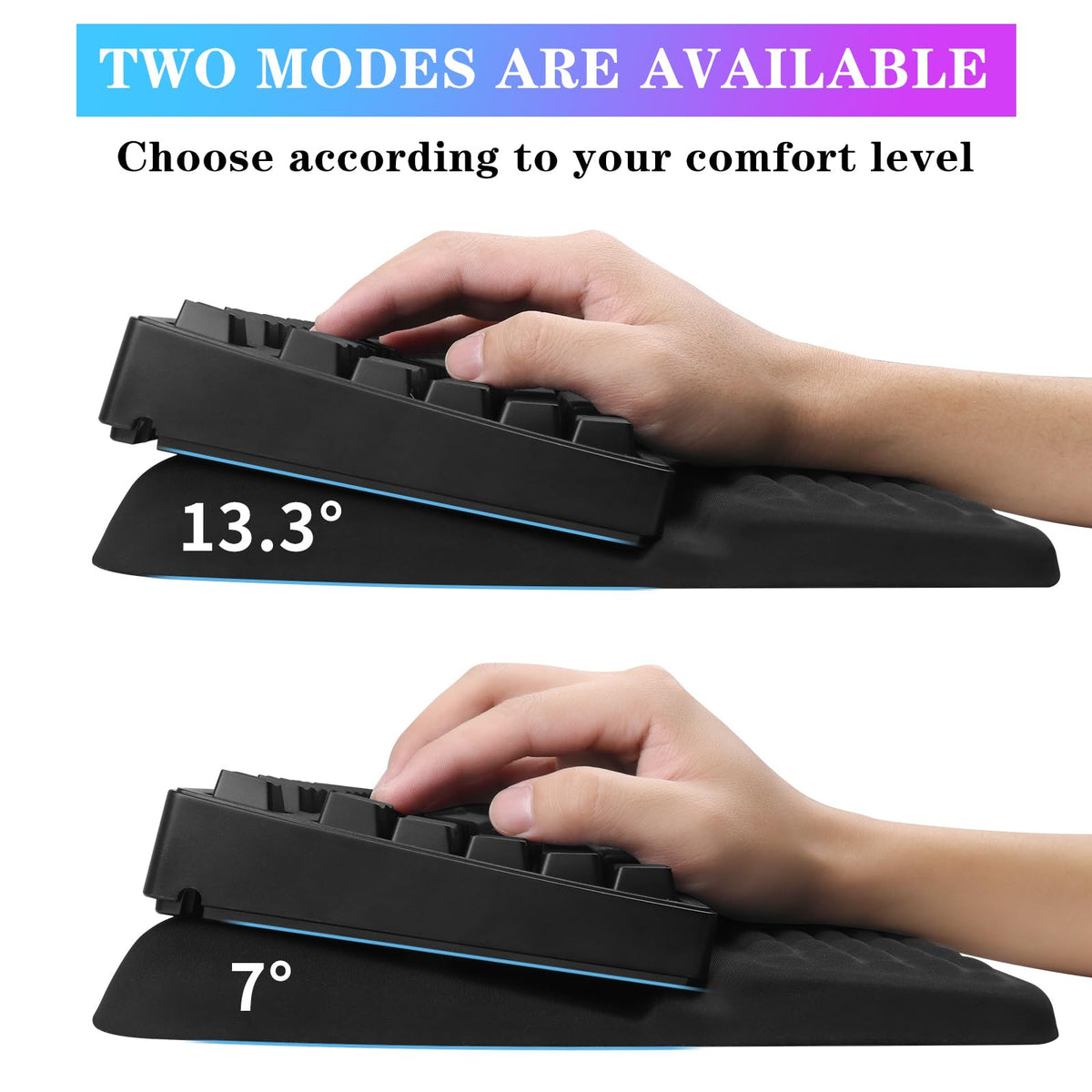 Angled Keyboard Stand with Wrist Rest