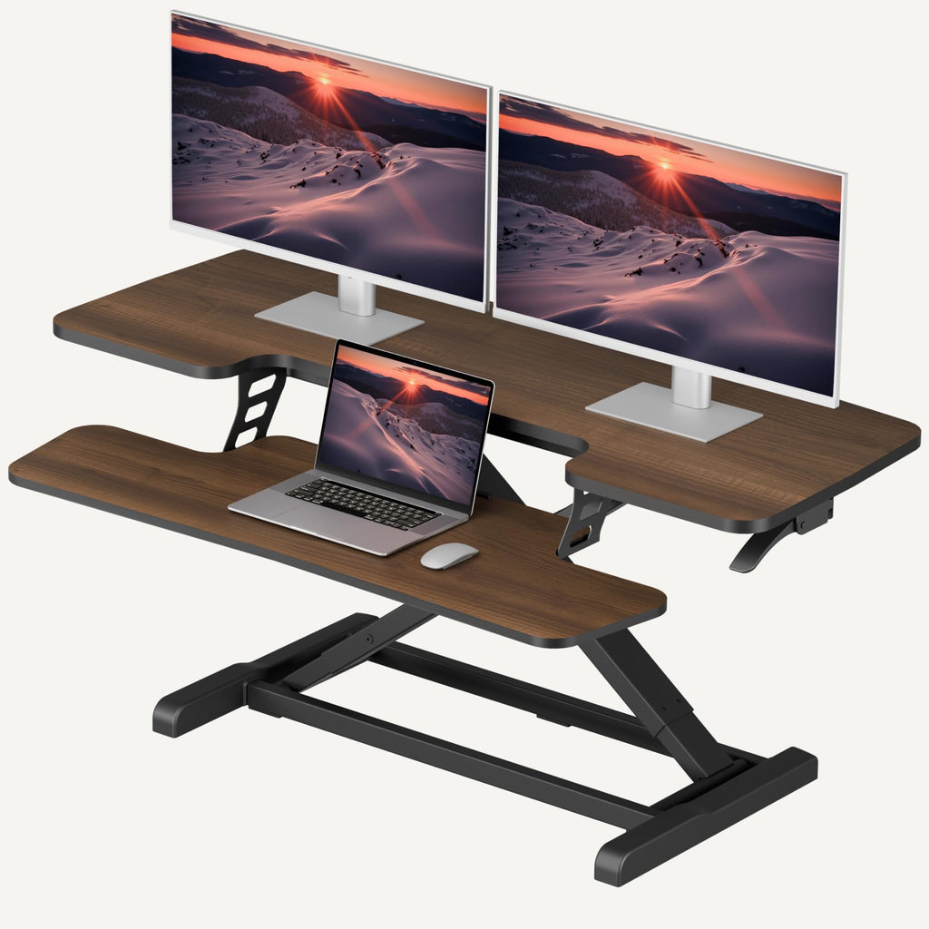 Standing Desk Converter with Keyboard Tray