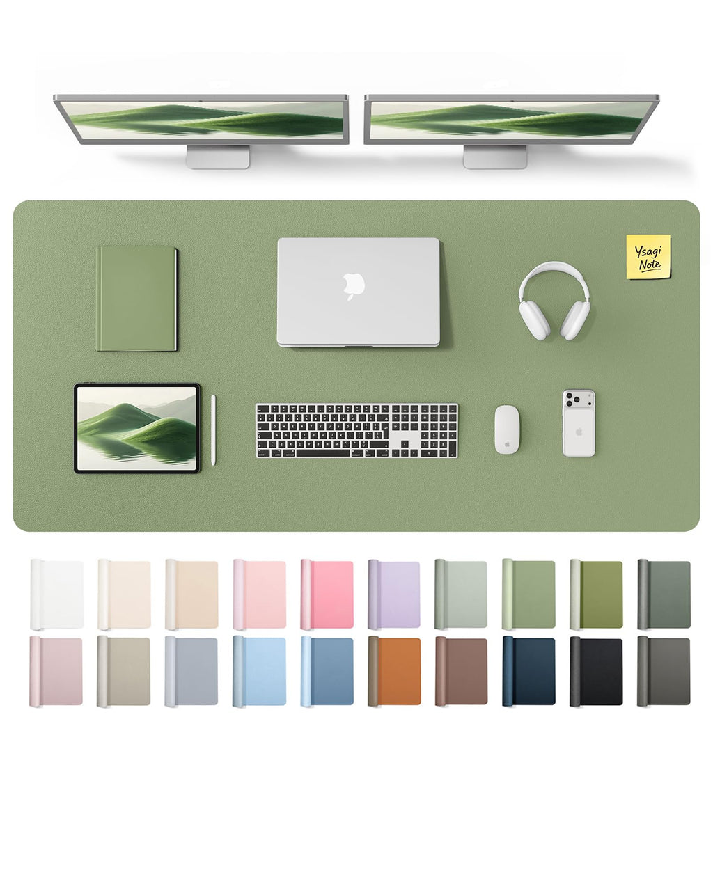 Waterproof PU Leather Desk Mat