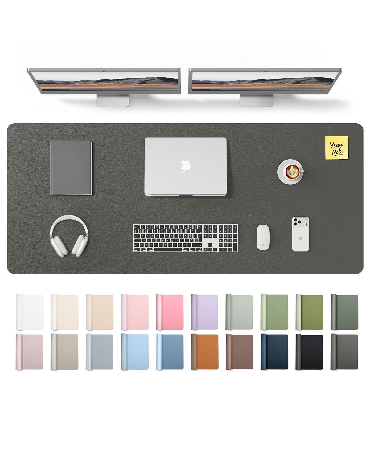 Waterproof PU Leather Desk Mat