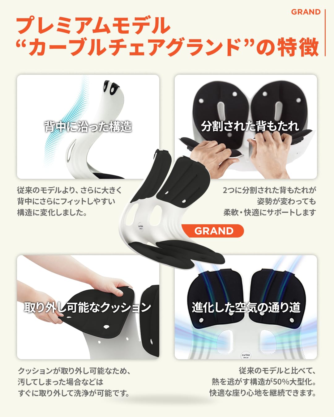 Ergonomic Back Support Seat