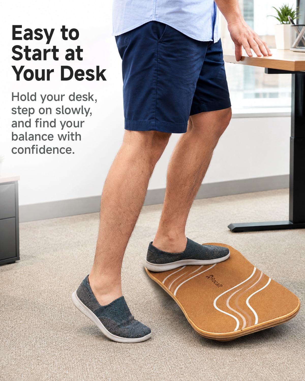 Cork Standing Balance Board