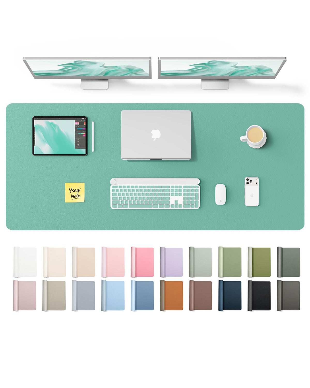 Waterproof PU Leather Desk Mat