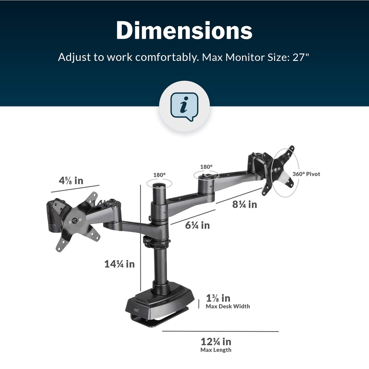 Adjustable Monitor Arm