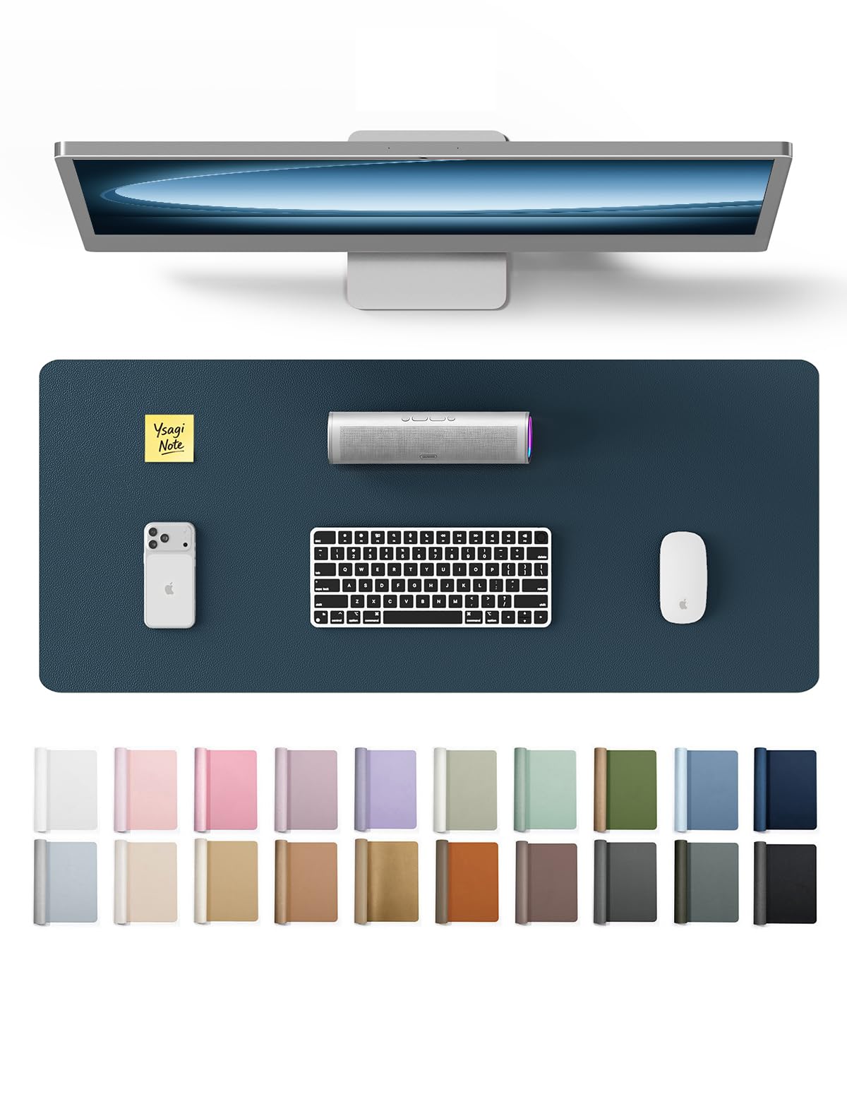 Waterproof PU Leather Desk Mat