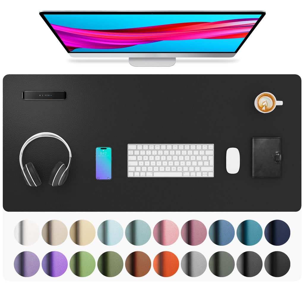 Non-Slip PU Leather Desk Mat