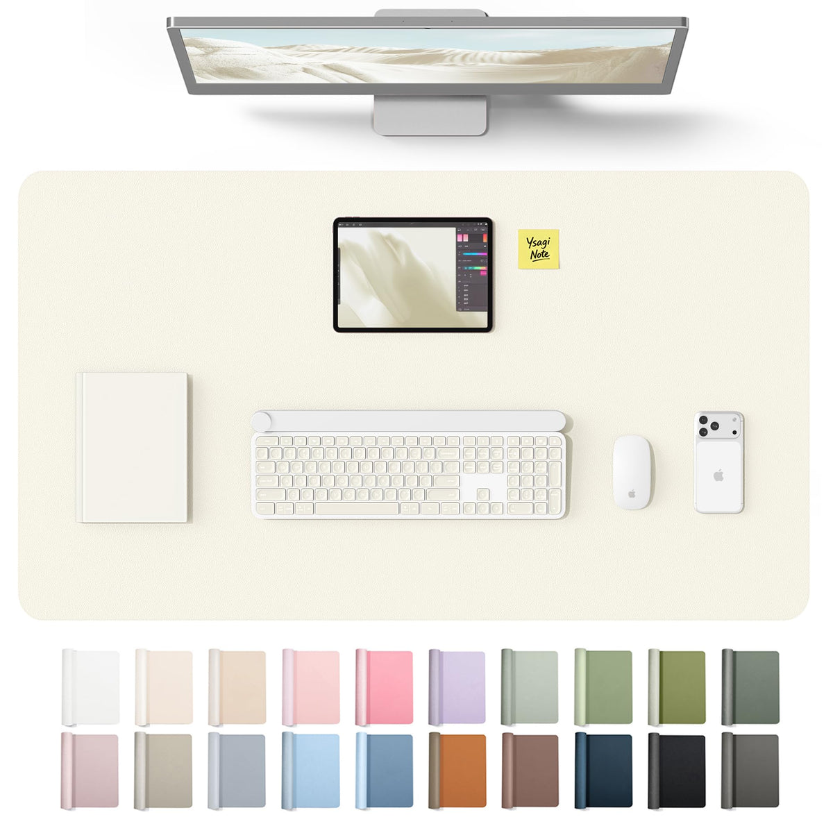 Waterproof PU Leather Desk Mat