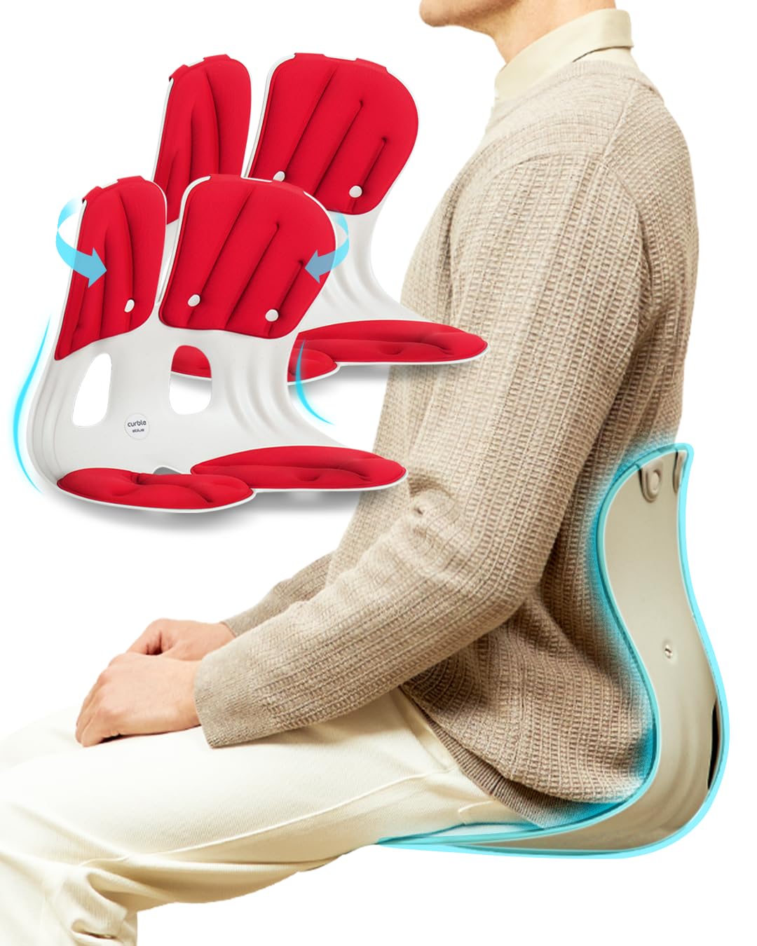 Ergonomic Back Support Seat