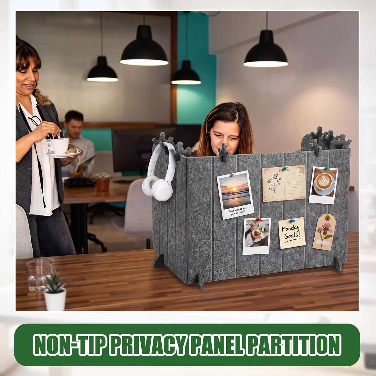 Foldable Felt Privacy Panel